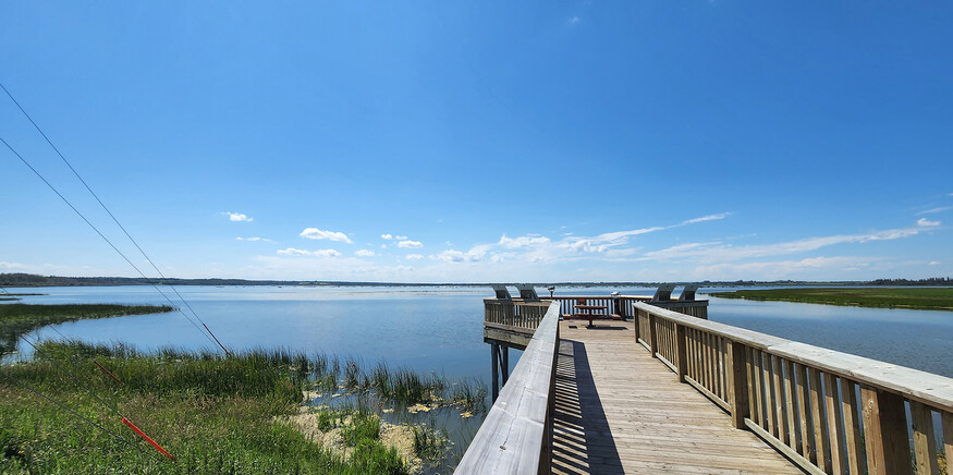 Big Lake Viewing Platform. Credit: Teresa Marshall.